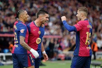 Barca could be crowned La Liga champions in the next 'Clasico'. EFE