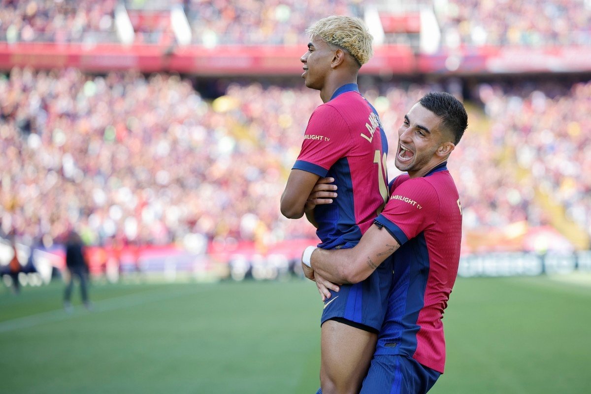 Ferran veut jouer à Barcelone avec Nico Williams. EFE