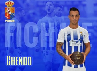 Chendo Alarcón, nuevo futbolista del Vilches. Twitter/CD_Vilches