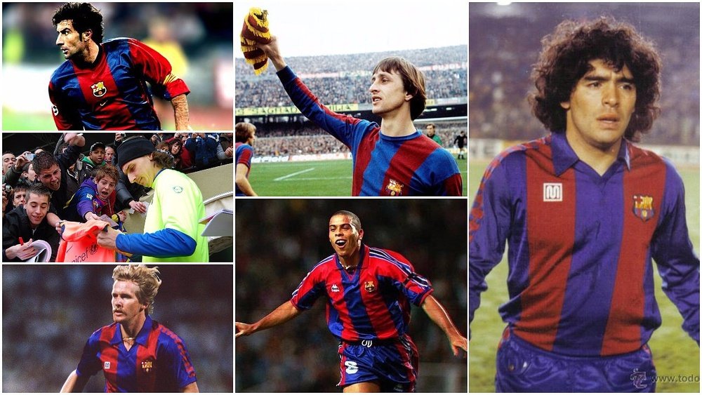 Figo, Ibrahimovic, Maradona, Schuster, Cruyff, Ronaldo. BeSoccer