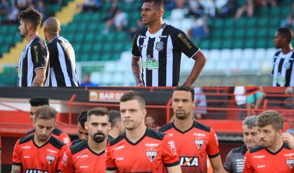 Figueirense e Atlético-GO se enfrentam pela 29ª rodada do Campeonato Brasileiro da Série B. Twitter