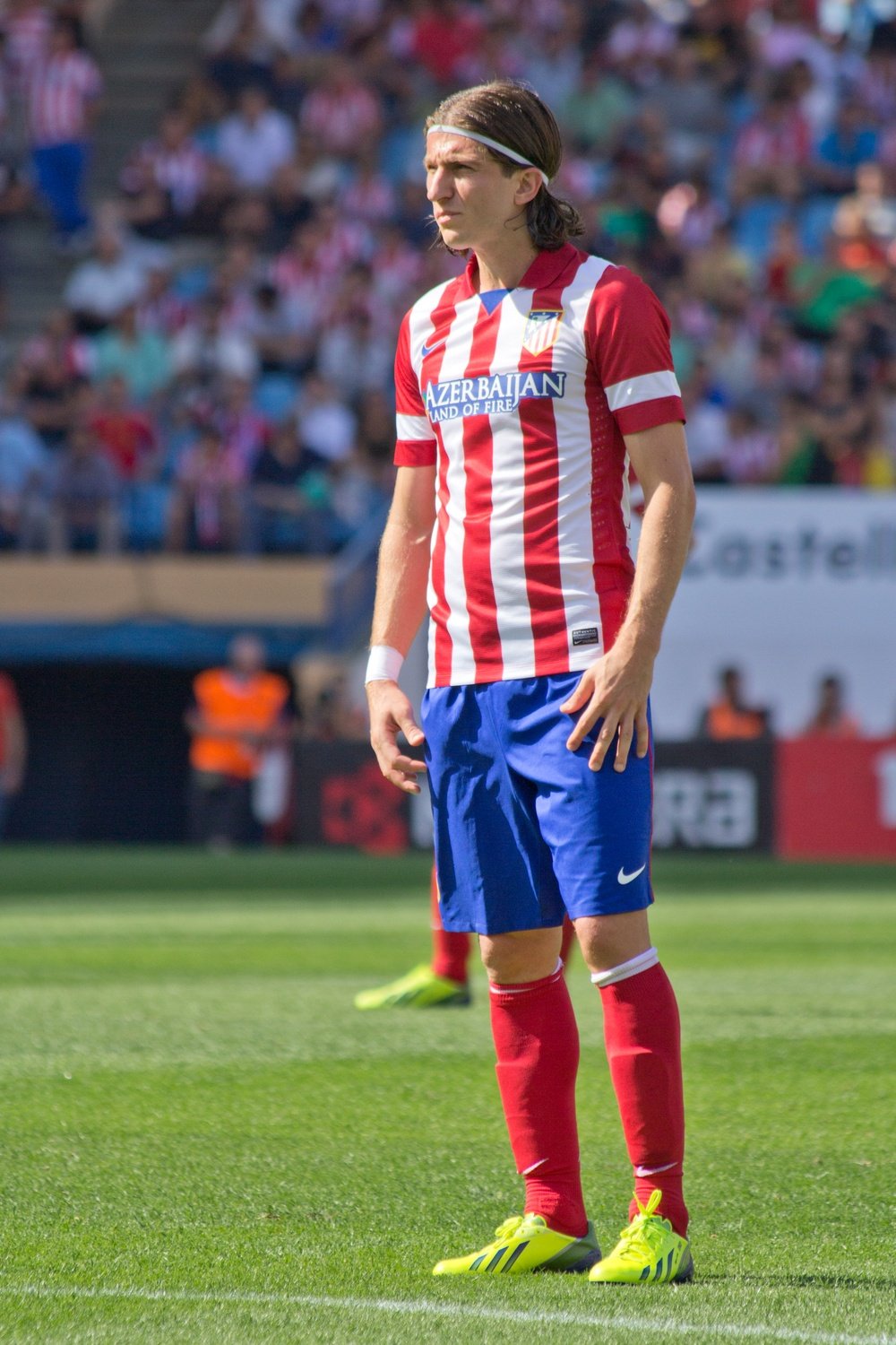 Filipe Luis, en su etapa como jugador del Atlético de Madrid. Carlos Delgado