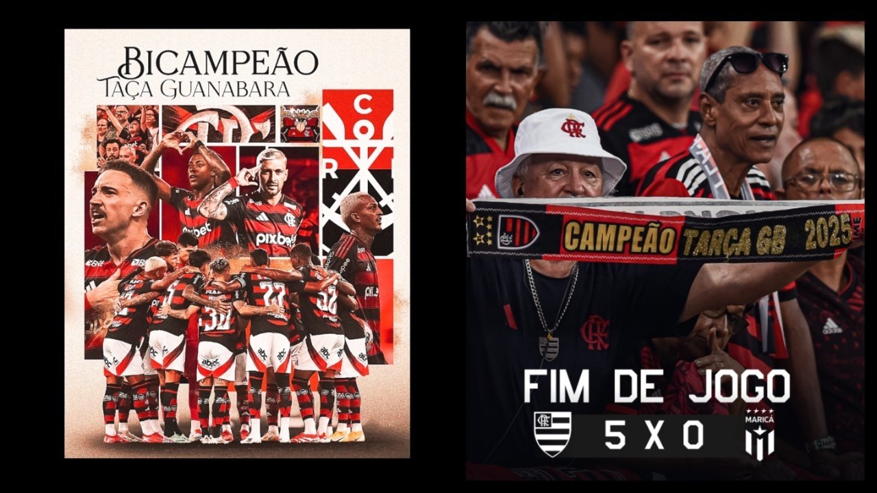 Filipe Luís conquista mais um título como técnico do Flamengo: a Taça Guanabara