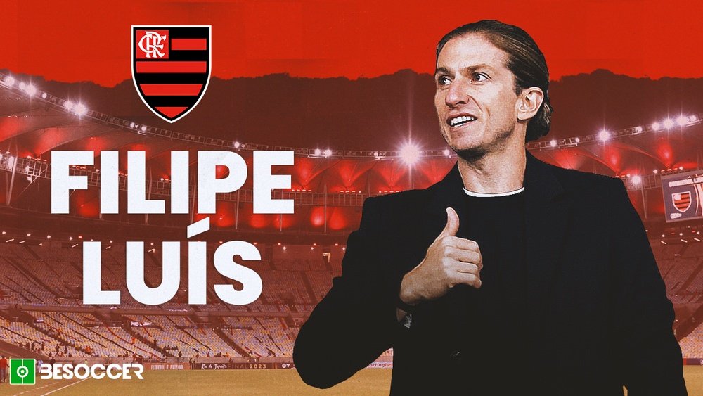 Filipe Luis foi oficialmente apresentado como o novo técnico do Flamengo. Besoccer