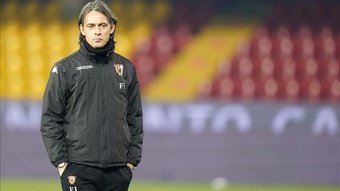 El Brescia no se puede deshacer de Inzaghi. AFP