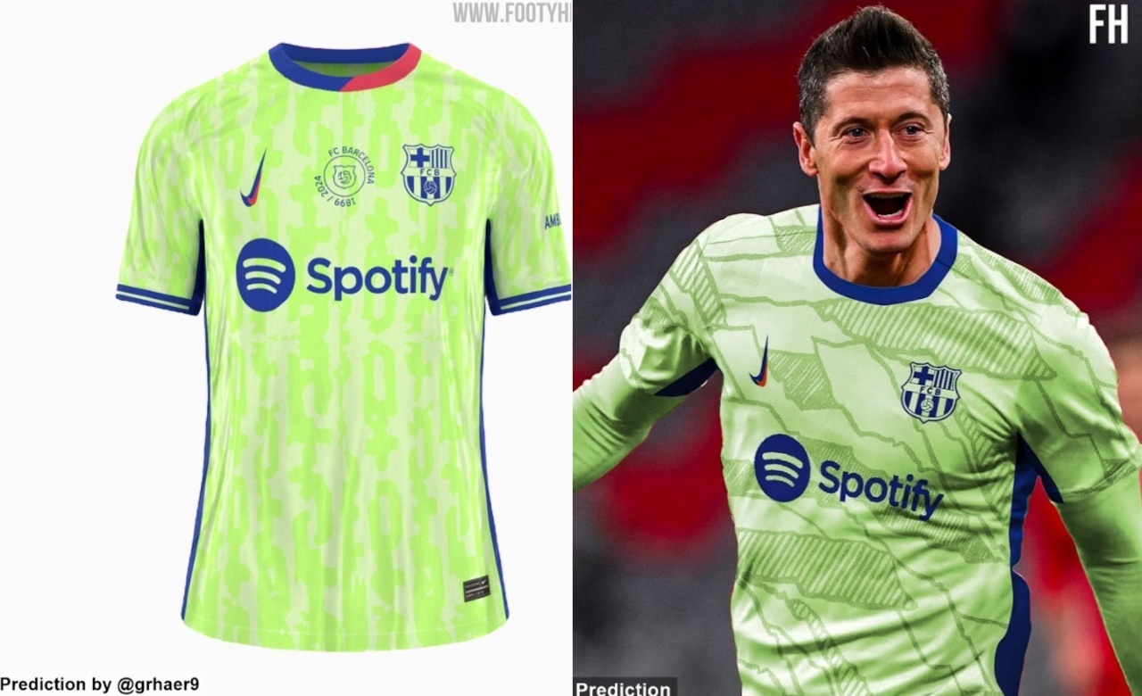 Barcelona s third kit for the 2024 25 season leaked