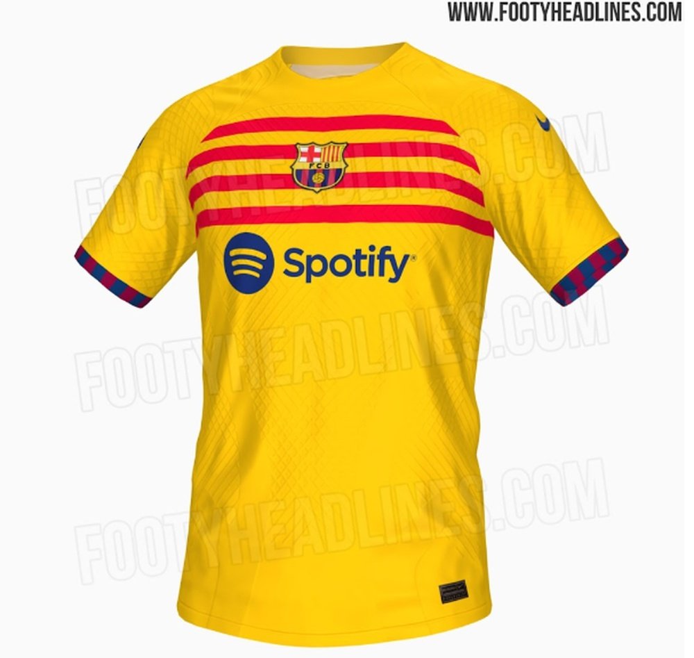 Barcelona s fourth kit leaked