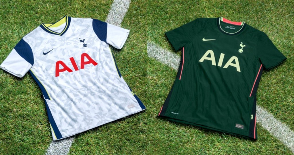 2020-21 Tottenham shirts leaked