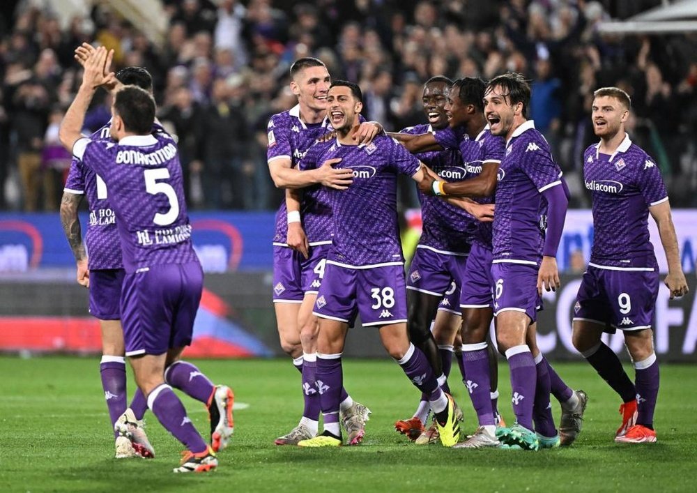 La Fiorentina venció por 1-0 al Atalanta. EFE