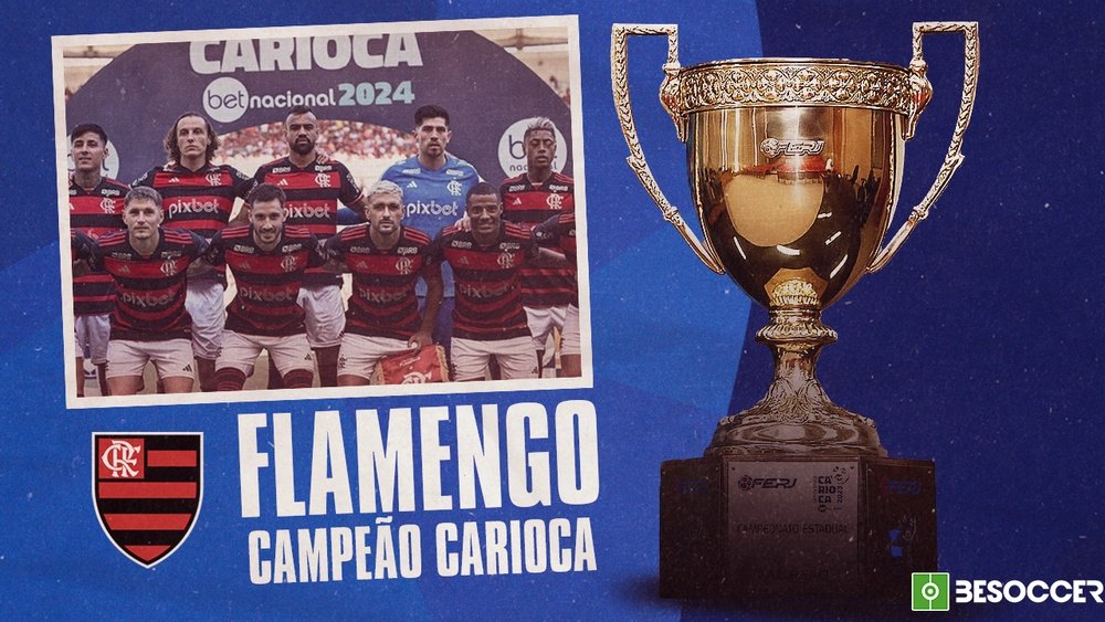 Flamengo Campeão Carioca. Besoccer