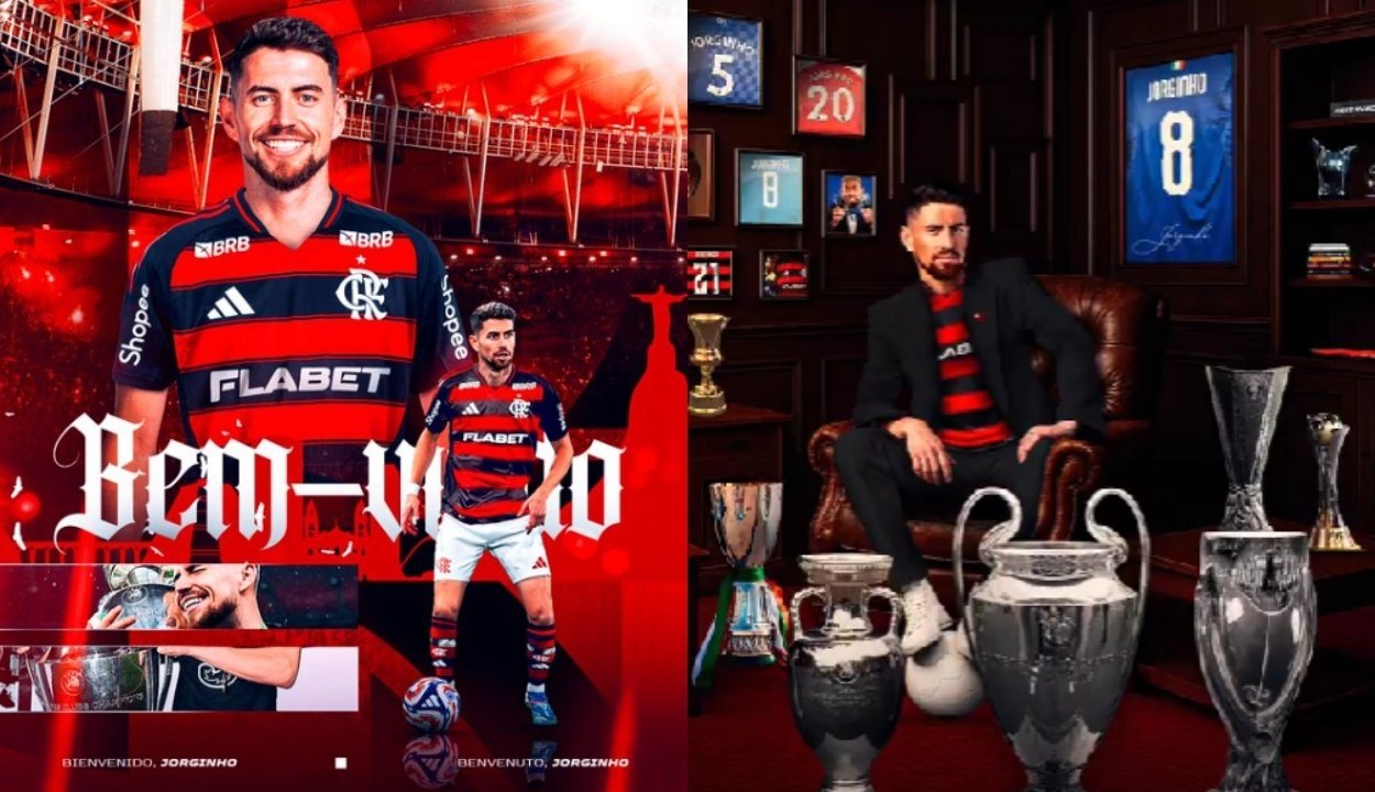 O Flamengo anunciou nesta sexta-feira a contratação do meio-campista Jorginho, de 33 anos, que atuará pela primeira vez como profissional no Brasil após uma longa trajetória no futebol europeu. Ele é o primeiro reforço do clube carioca para o Mundial de Clubes, que será disputado nos Estados Unidos.