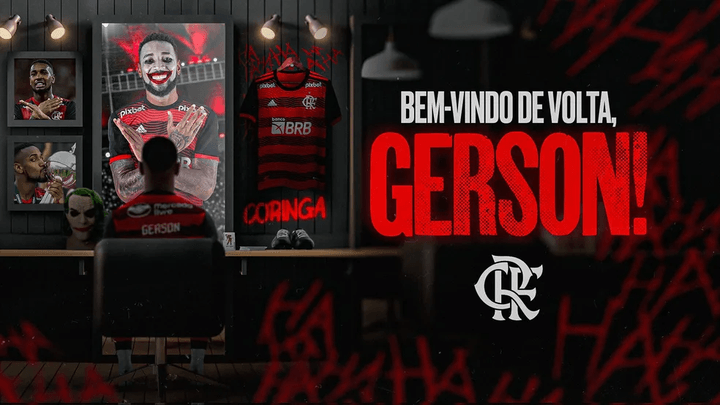 OFICIAL: Gerson está de volta ao Flamengo