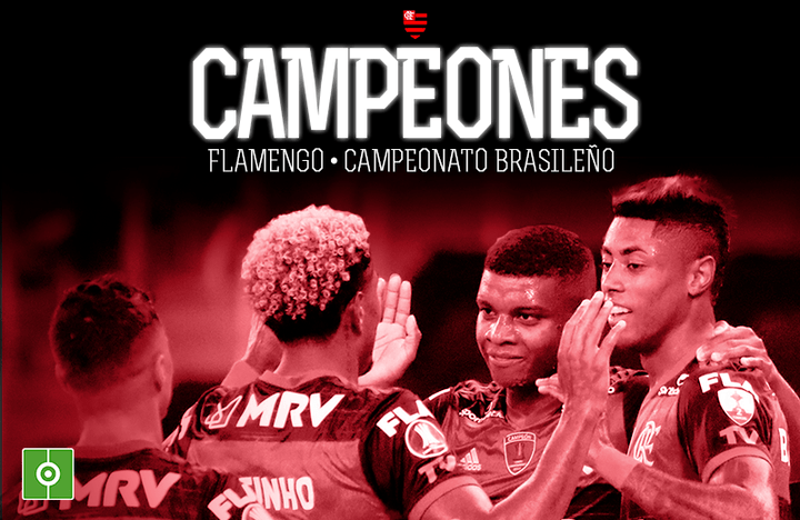 Flamengo, nuevo bicampeón de Brasil