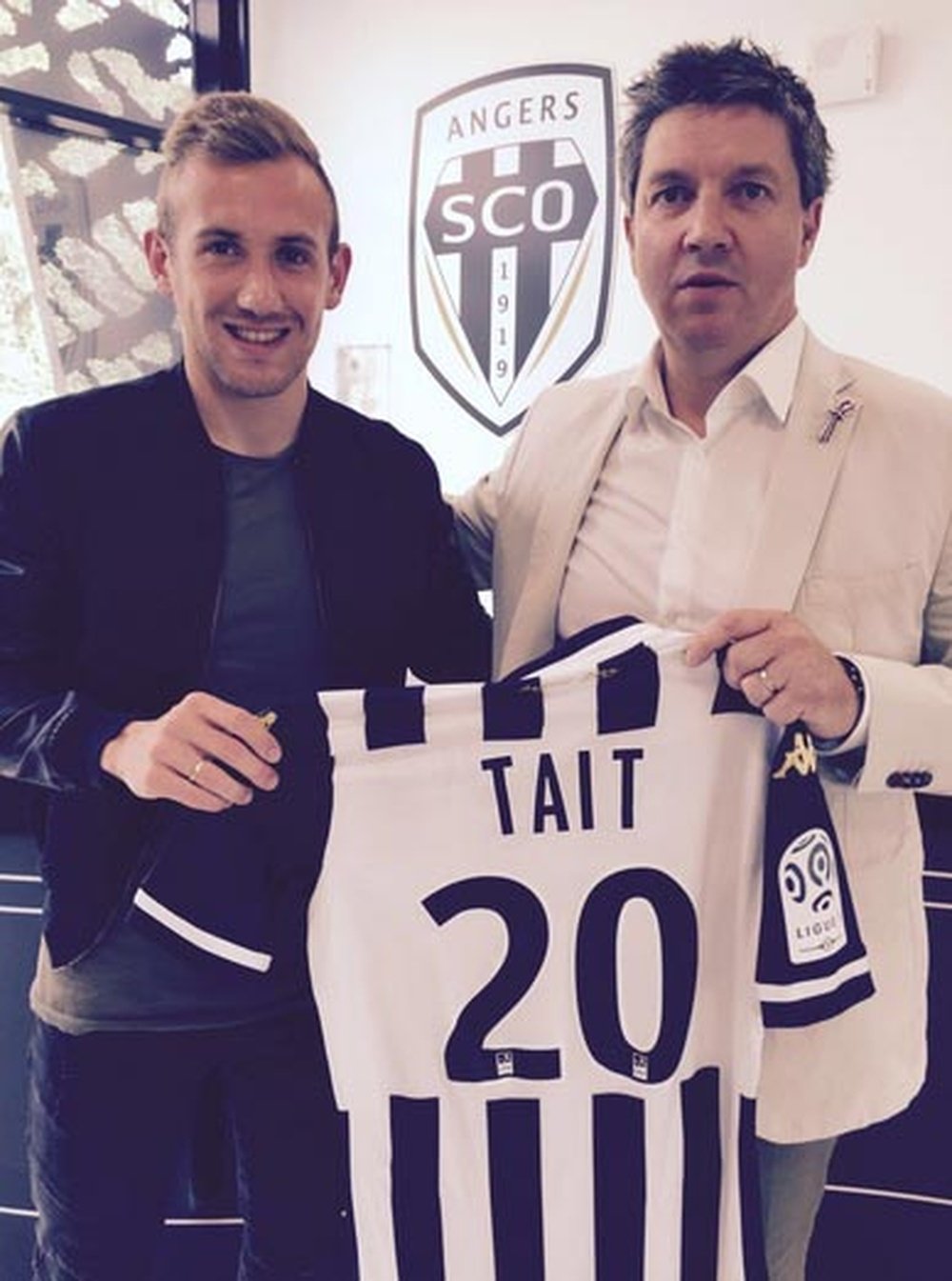 Flavien Tait, nuevo jugador del Angers SCO. Angers