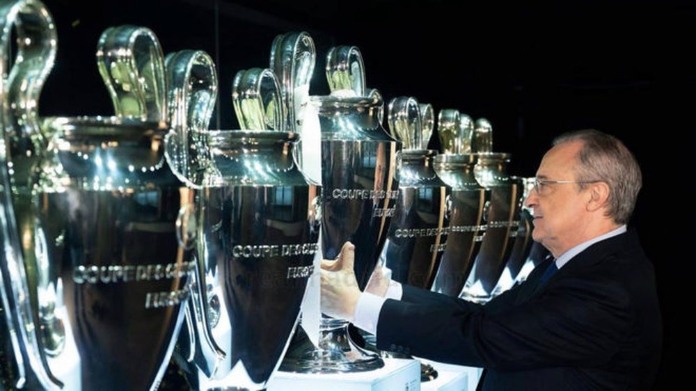 Real Madrid won the first ever European Cup. RealMadrid