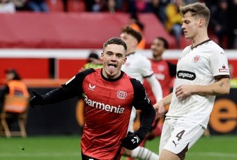 Wirtz could extend with Leverkusen until 2028. EFE