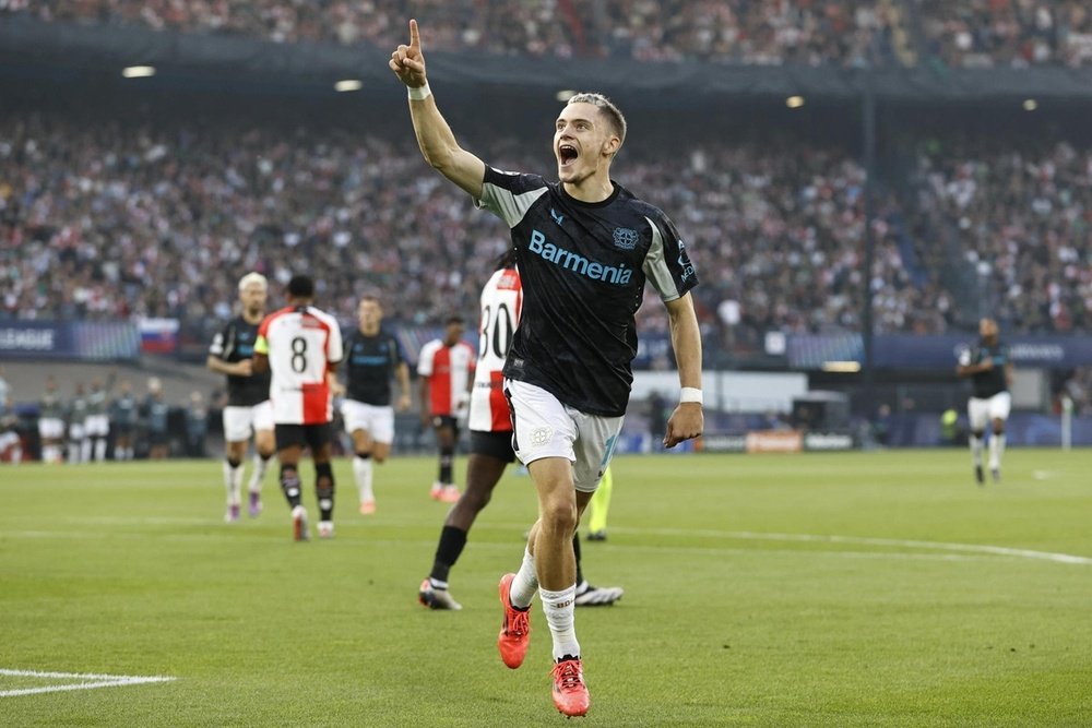 Florian Wirtz is under a long-term contract with Leverkusen. EFE