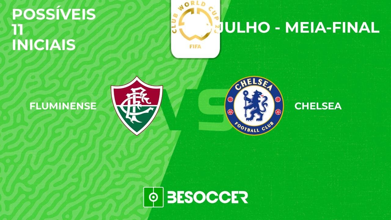 Fluminense - Chelsea: Veja as prováveis escalações