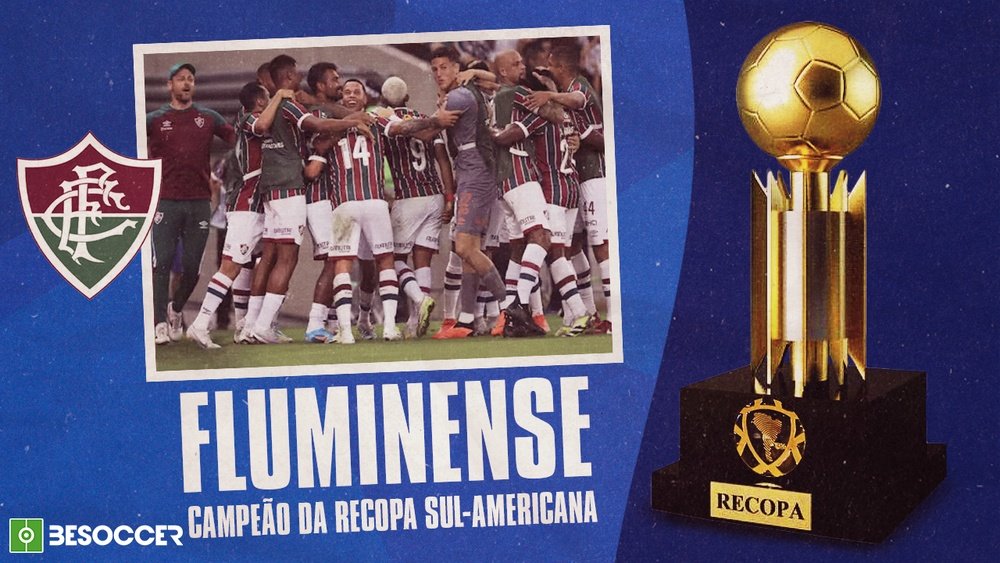 Fluminense, Campeão da Recopa. Besoccer