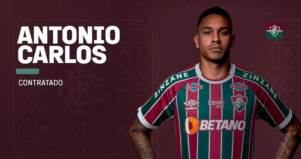 Fluminense anuncia contratação do zagueiro Antônio Carlos. Fluminense