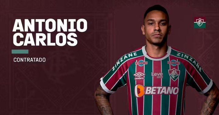 Antônio Carlos é o primeiro reforço do Fluminense para 2024