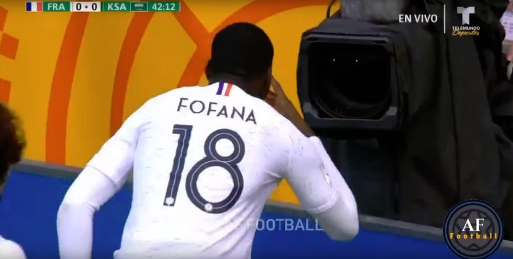 Fofana fue uno de los goleadores. Captura/Telemundo