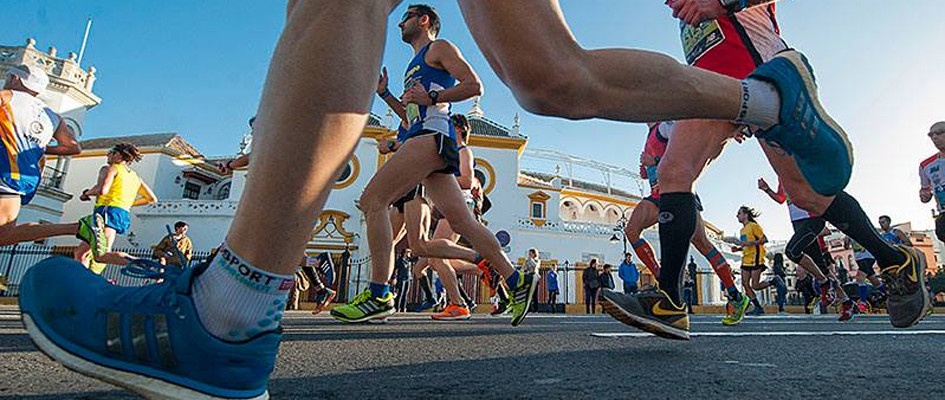 Foto: Juan José Úbeda/David de la Rosa (Maratón Sevilla Facebook).