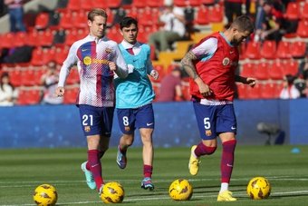 Pedri et De Jong dans le groupe du Barça pour affronter le PSG. efe