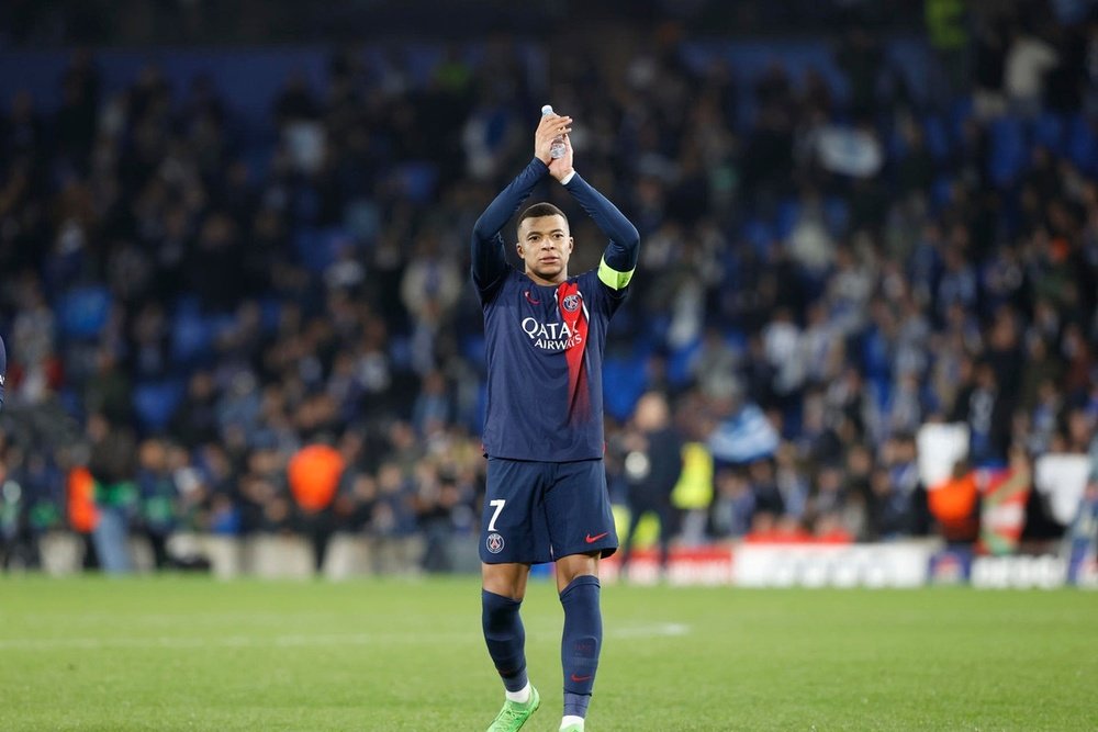 Mbappé, mejor jugador francés de la 23-24. EFE/Juan Herrero