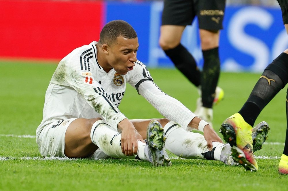 Mbappe has been benched for the Copa del Rey final. EFE