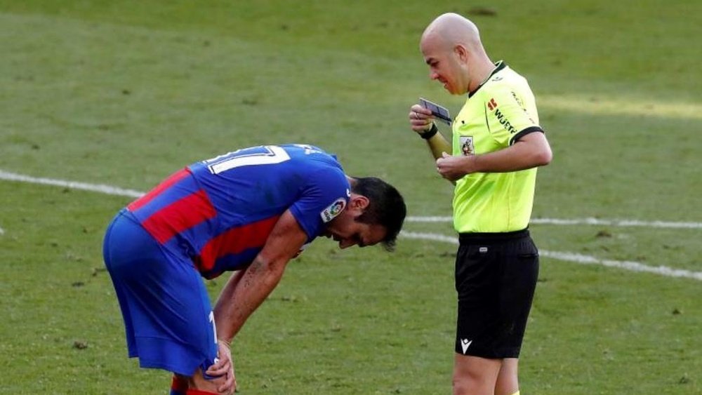 Kike García will miss the next match. EFE