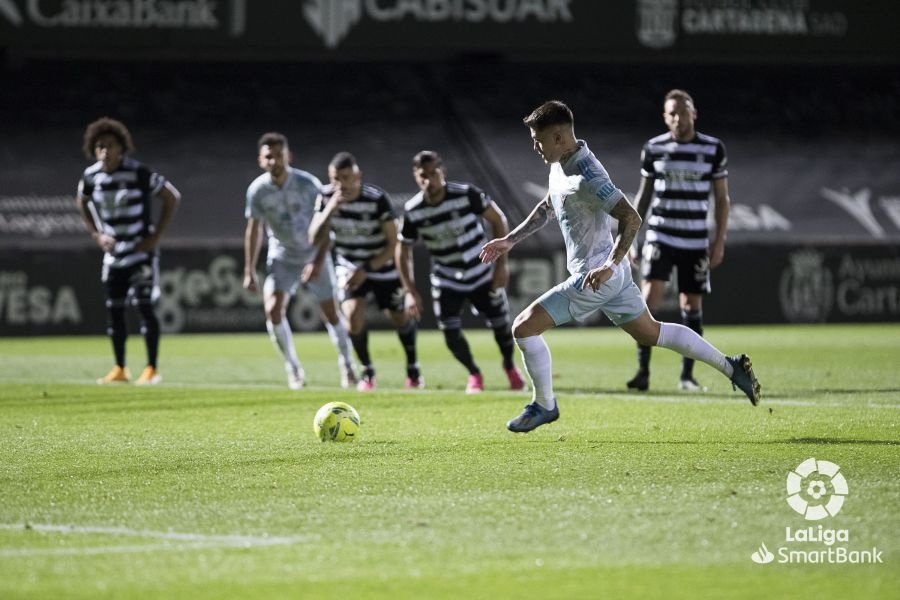 El goleador del Mirandés con sangre 'merengue'