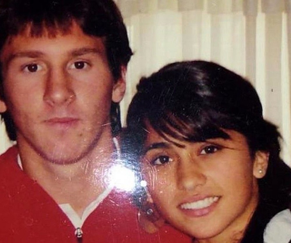La photo de Messi et Antonella qui a surpris les internautes. LeoMessi