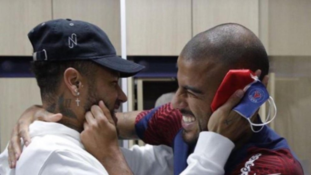 Friends reunited! Instragram/NeymarJR