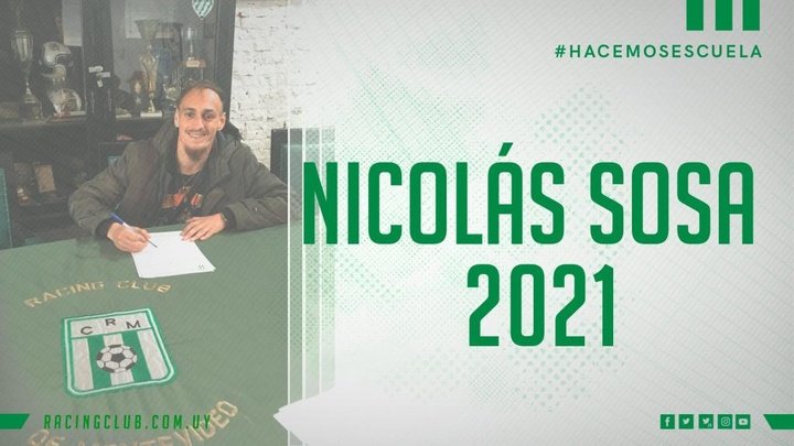 Nicolás Sosa renueva hasta 2021