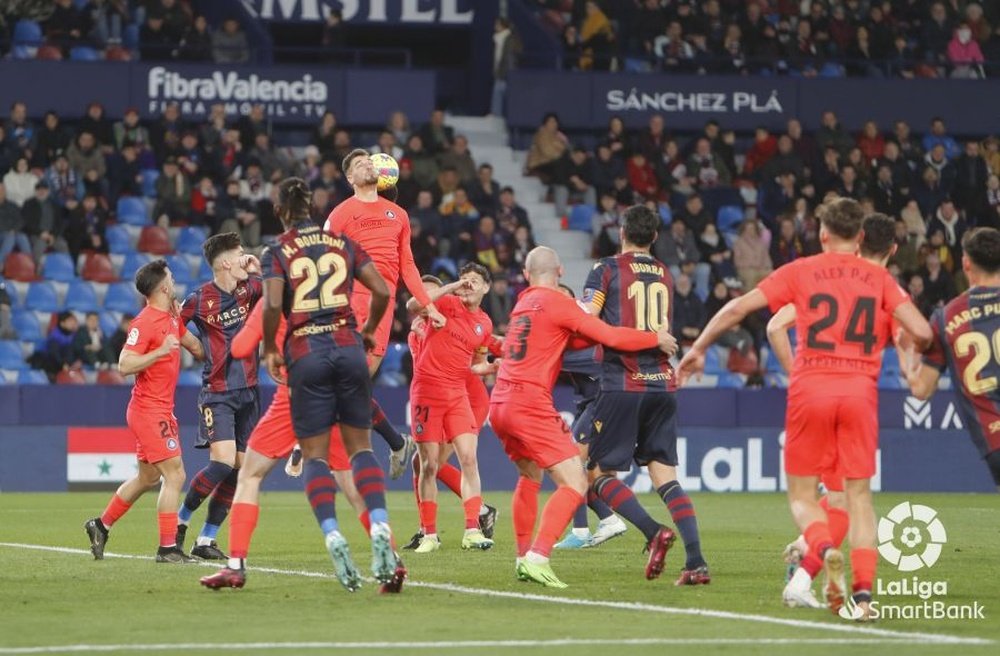 El Levante ganó al Andorra por 1-0. LaLiga