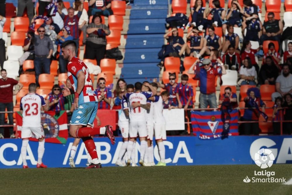 El Eibar venció al Lugo en el Anxo Carro por 0-1. LaLiga