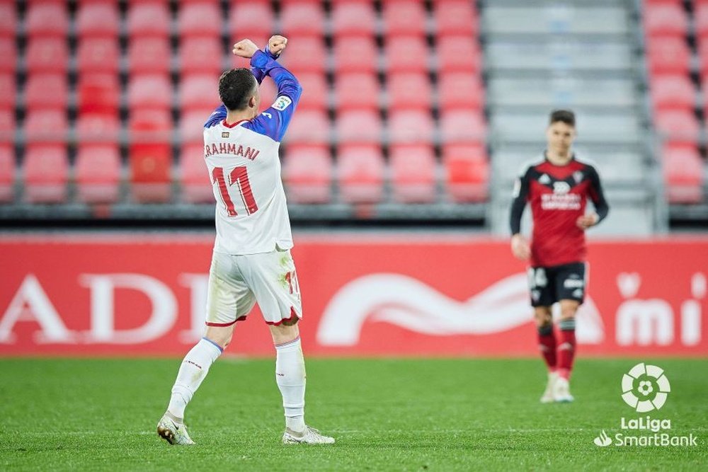 El Eibar remontó al Mirandés. LaLiga