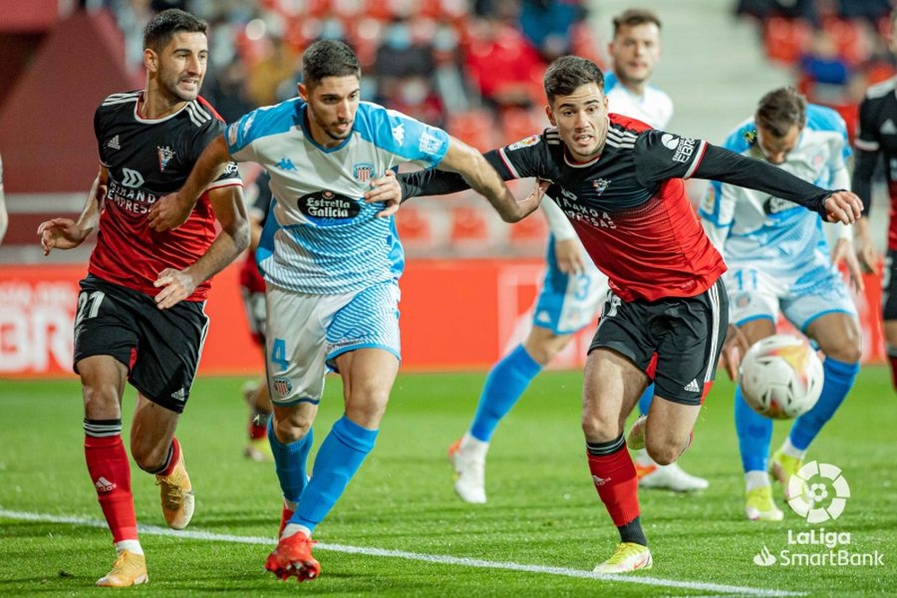 El Mirandés ganó 3-2 al Lugo. LaLiga