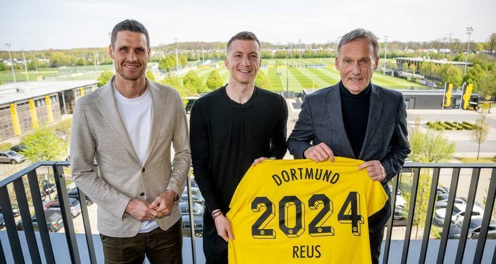 Reus renovó con el Borussia Dortmund hasta 2024. BorussiaDortmund