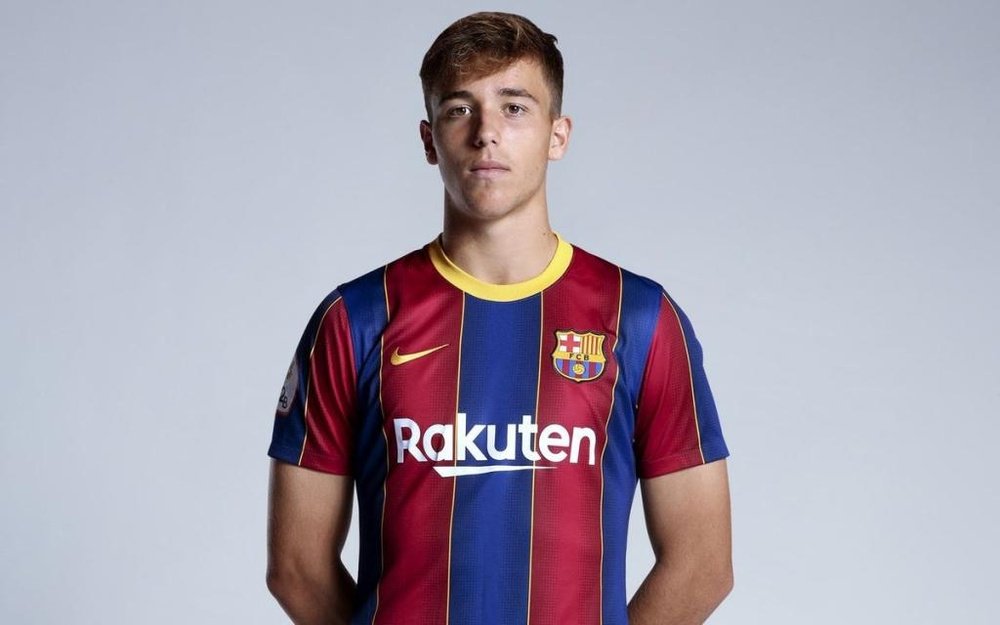 Le Barça signe Nico González, un talent de l'équipe réserve. FCBarcelona