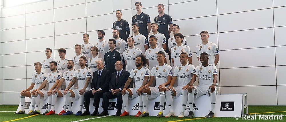El Madrid se hizo la foto oficial. RealMadrid