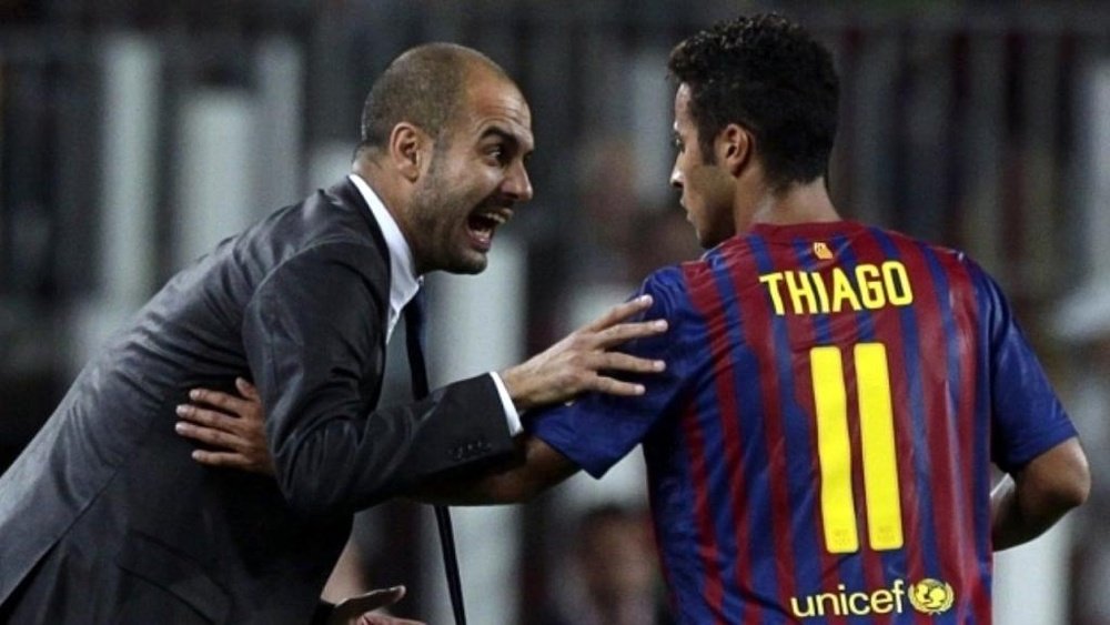 Flick wants Thiago as a link between the coach and the squad. EFE