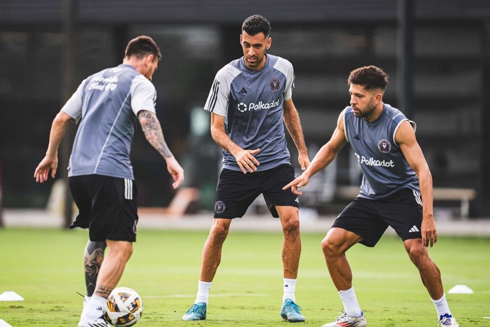 Sergio Busquets showed his support for a possible players' strike. EFE