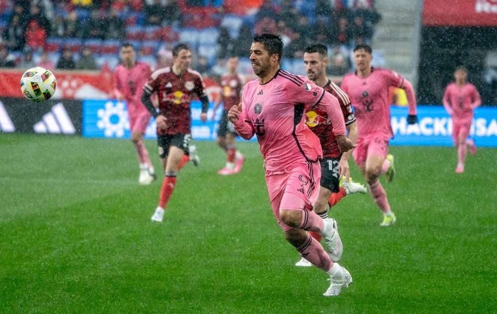 Suárez marcó su quinto gol, pero el Inter Miami no pasó del empate. EFE