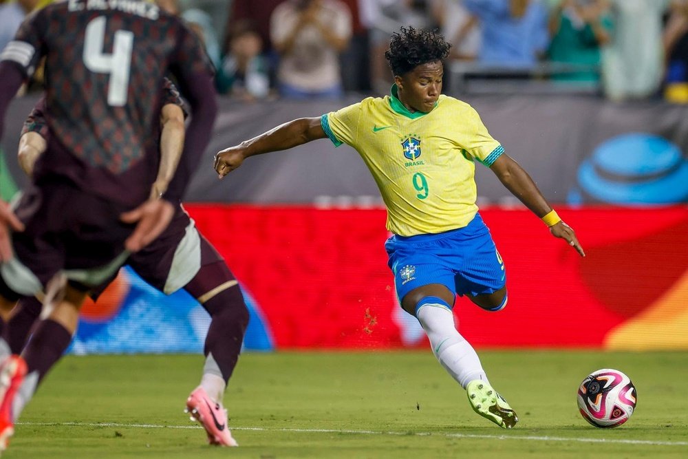 Les ambitions d'Endrick pour la Coupe du monde. EFE