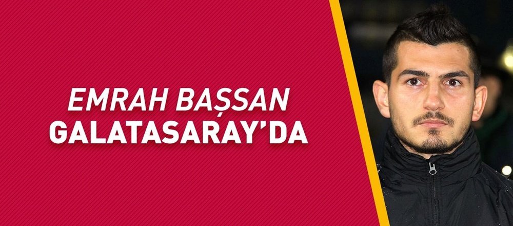 Fotografía de bienvenida a Emrah Bassan, nuevo jugador del Galtasaray. Galatasaray