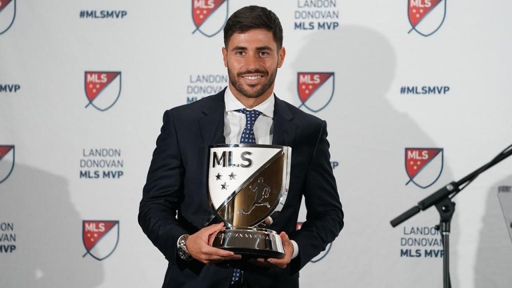 Carles Gil, tras Pozuelo y David Villa, es el tercer 'MVP' español de la MLS. MajorLeagueSoccer