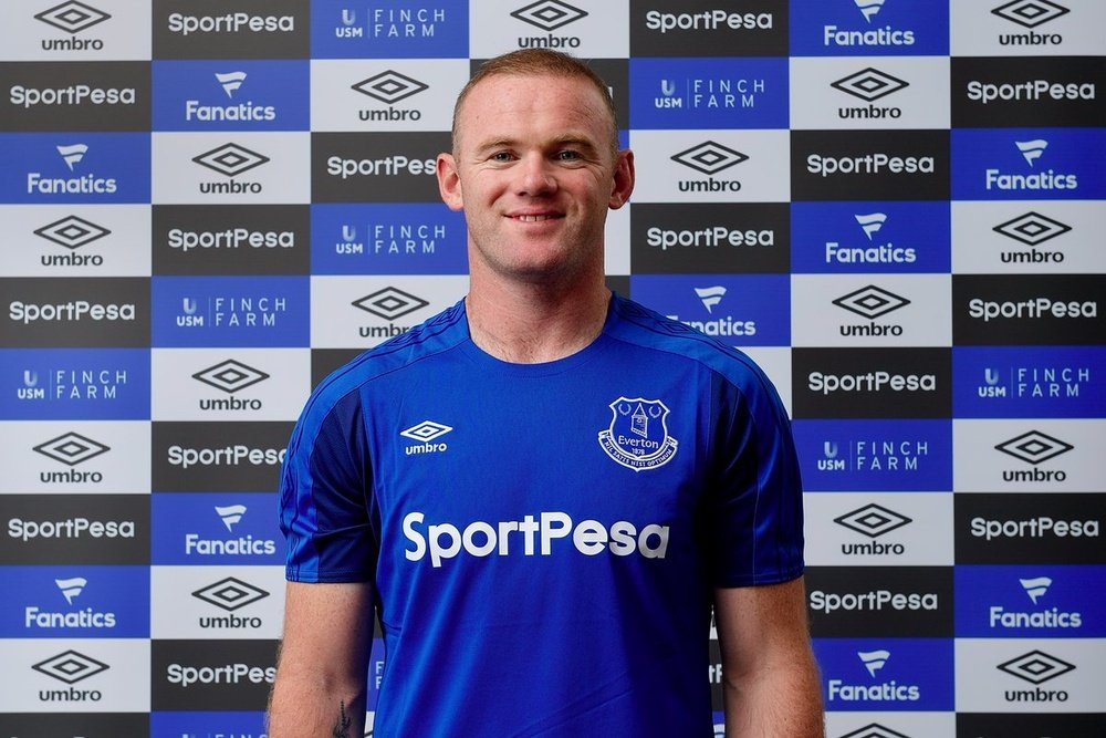 Rooney vuelve a ser un 'toffee'. Twitter/Everton