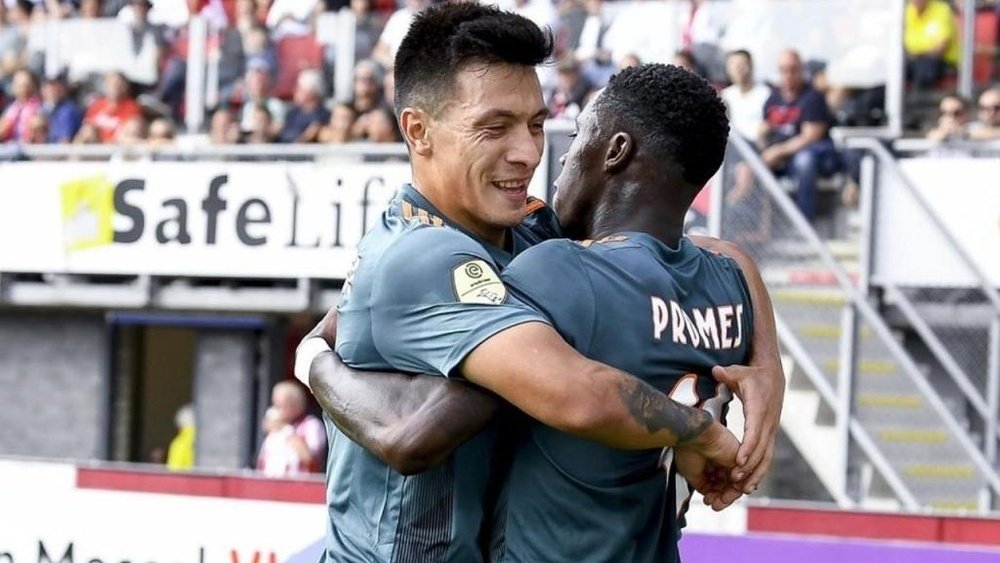 Ajax crusised to victory in Rotterdam on Sunday afternoon. Twitter/AFCAjax
